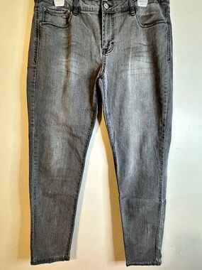 Kensie Knockout Skinny Gray Skinny Jeans Waist 31, Sz 12